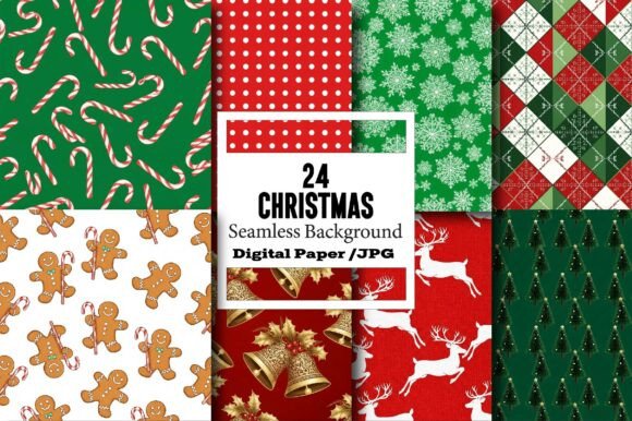 Christmas Digital Seamless Paper: Your Ultimate Holiday Creative Toolkit
