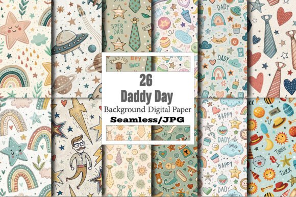 Discover the Versatility of Daddy Day Seamless Patterns
