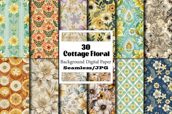 Discover the Versatility of Seamless Cottage Floral for Your Creative Projects