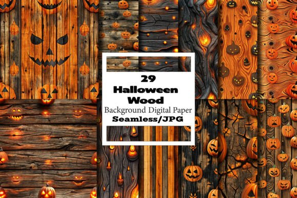 Evaluating the Halloween Wood Digital Papers Bundle for Creative Projects