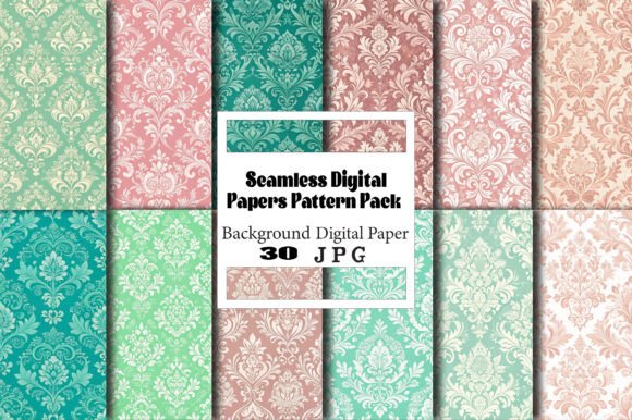 Explore Creativity with Seamless Digital Papers