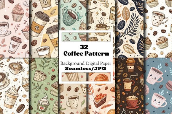 Explore the Versatility of Coffee Seamless Pattern