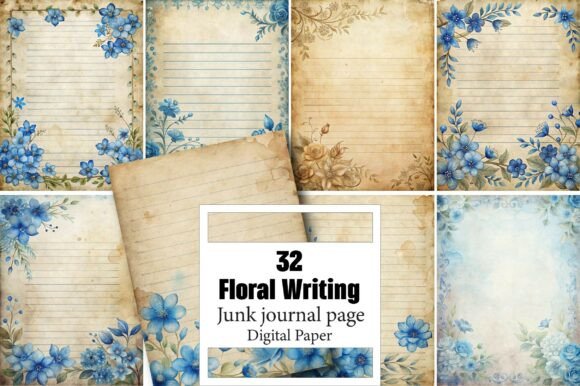 Floral Writing Junk Journal Pages: The Core Element for Integrated Creative Workflows