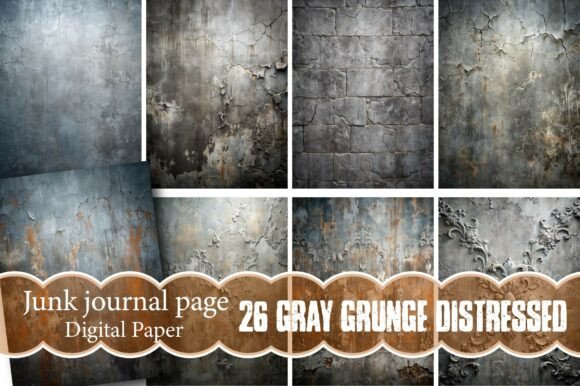 Gray Grunge Distressed Papers Textures: The Ultimate Creative Toolkit
