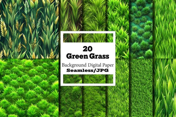 The Utility of the Green Grass Seamless Pattern in Creative Projects