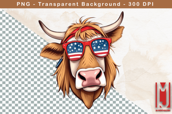 The Versatile Digital Asset: Unpacking the 4th of July Heifer PNG File