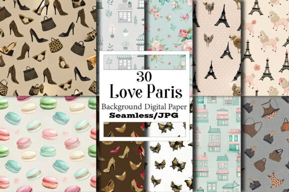 Unlocking Creativity: The Versatile World of the Love Paris Seamless Pattern