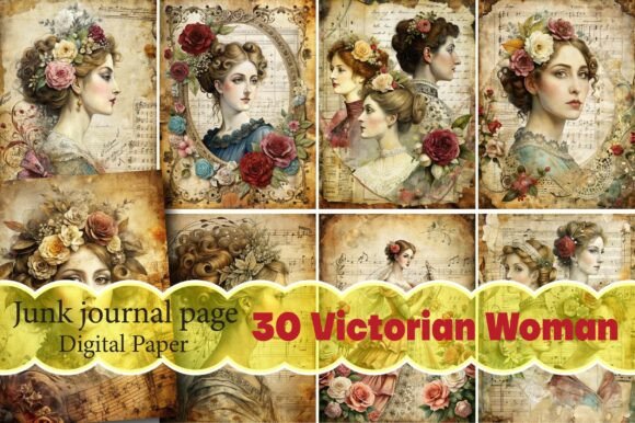 Your Victorian Woman Junk Journal: A Gateway to Timeless Creativity